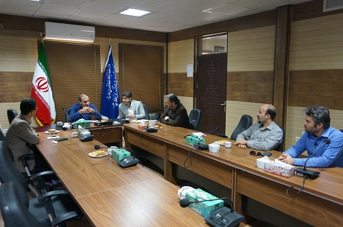 جلسه جهت هماهنگی های لازم درخصوص برگزاری نمایشگاه الکامپ