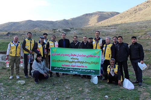 آبیاری دهها اصل نهال