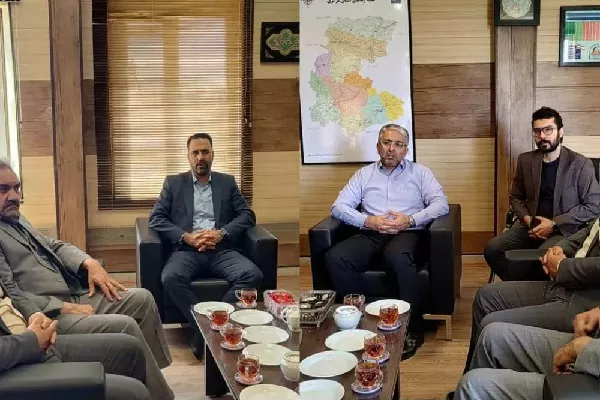 دیدار مدیرکل پدافند غیرعامل استانداری مرکزی از اداره کل ارتباطات و فناوری اطلاعات استان