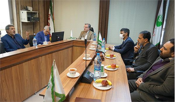 نشست مسئولین موسسه فرهنگی ورزشی پیام با نمایندگان دستگاههای تابعه در استان مرکزی