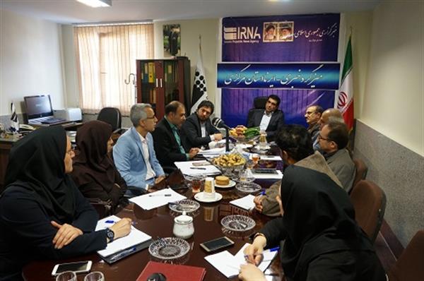 میزگرد خبری مدیران دستگاه‌های تابعه وزارت ارتباطات و فناوری اطلاعات در خبرگزاری ایرنا استان مرکزی
