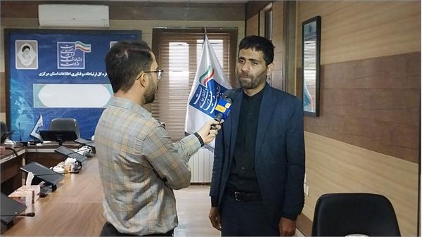 گفتگوی معاون اداره کل ارتباطات استان با صدا و سیمای مرکزی درخصوص علل اختلالات ارتباطی روستای هزاوه