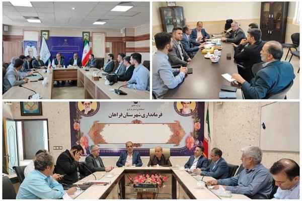 وضعیت ارتباطی حوزه انتخابیه شهرستان‌‌های تفرش، آشتیان و فراهان در طی سه نشست با حضور مسئولین استانی مورد بررسی قرار گرفت
