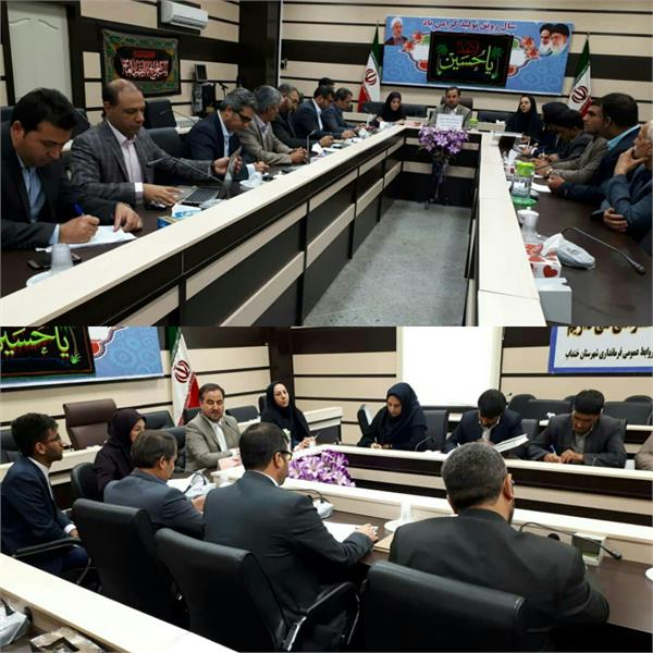 جلسه شورای ICT استان مرکزی درشهرستان خنداب برگزار شد