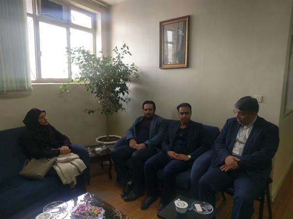 دیدار نوروزی مدیر کل ICT استان مرکزی با نماینده مردم اراک، خنداب و کمیجان در مجلس شورای اسلامی