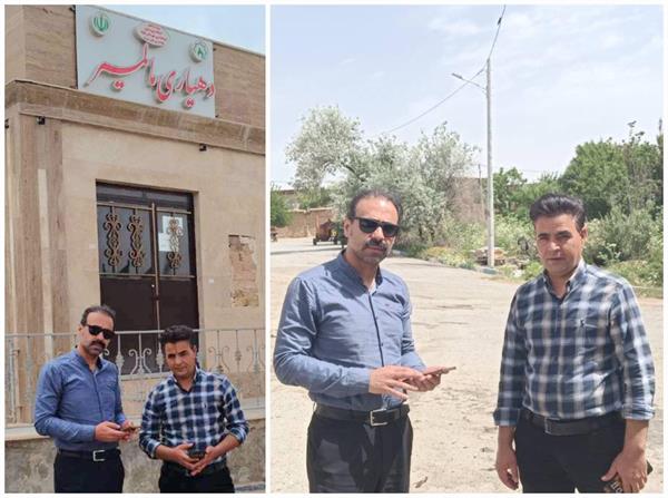 بررسی و پایش وضعیت ارتباطی روستاهای بخش سربند شهرستان شازند