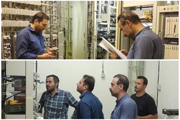 بازدید میدانی از روستاهای موسی‌آباد، گورچان، شهراب و میدانک استان مرکزی برای بررسی سلامت زیرساخت‌های ارتباطی