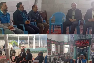 مدیرکل ارتباطات و فناوری اطلاعات استان مرکزی در جمع صمیمی، مردم شریف و پر تلاش روستا های استان