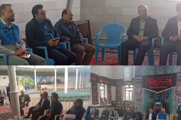 مدیرکل ارتباطات و فناوری اطلاعات استان مرکزی در جمع صمیمی، مردم شریف و پر تلاش روستا های استان